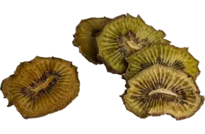 Gedr. groene kiwi schijfjes 80-120st